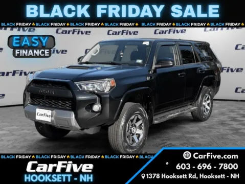 Black 2017 Toyota 4Runner TRD Off-Road for sale in Hooksett, NH