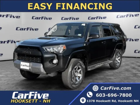 Black 2017 Toyota 4Runner TRD Off-Road for sale in Hooksett, NH