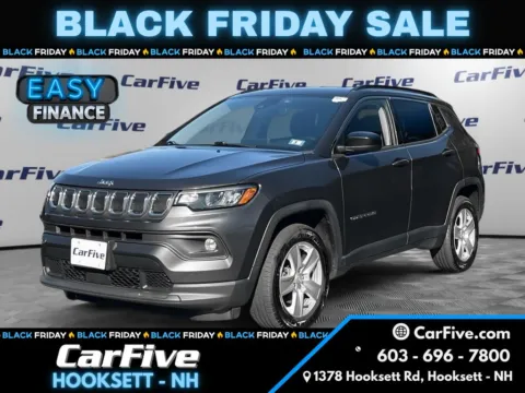 Gray 2022 Jeep Compass Latitude for sale in Hooksett, NH