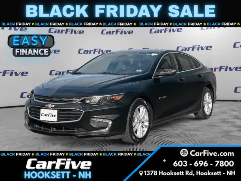 Black 2018 Chevrolet Malibu LT for sale in Hooksett, NH