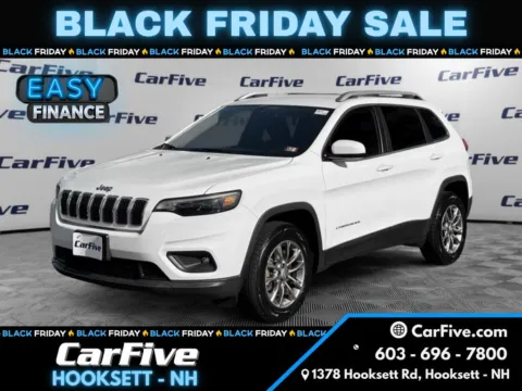 White 2019 Jeep Cherokee Latitude Plus for sale in Hooksett, NH