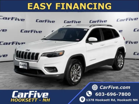 White 2019 Jeep Cherokee Latitude Plus for sale in Hooksett, NH