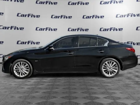Photos of 2020 INFINITI Q50 3.0t LUXE for sale in Hooksett, NH at CarFive Hooksett, NH