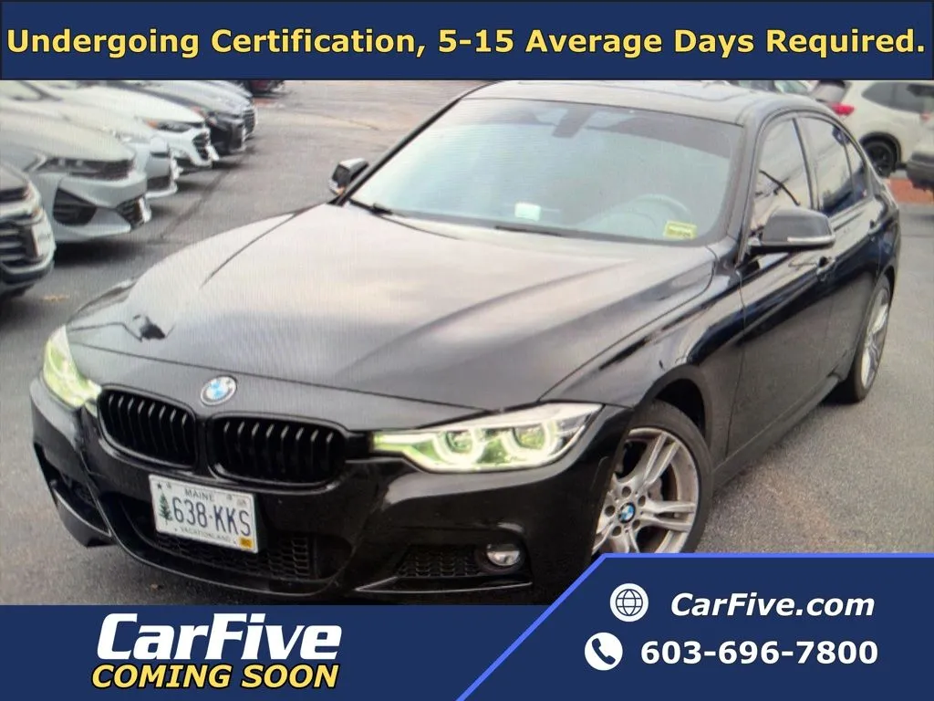 Black 2018 BMW 3 Series 340i xDrive for sale in Hooksett, NH
