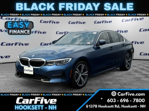 Blue 2022 BMW 3 Series 330i xDrive for sale in Hooksett, NH
