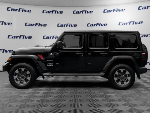 Photos of 2018 Jeep Wrangler Unlimited Sahara for sale in Hooksett, NH at CarFive Hooksett, NH
