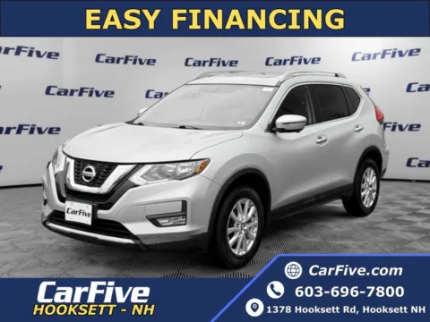 Silver 2017 Nissan Rogue SV for sale in Hooksett, NH