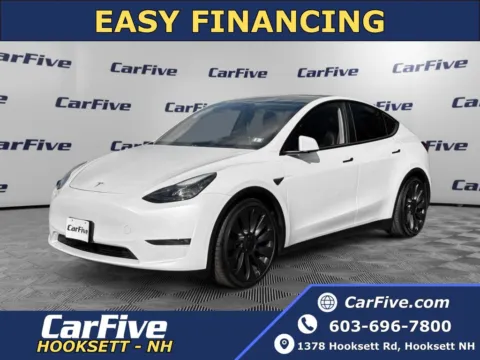White 2021 Tesla Model Y Performance for sale in Hooksett, NH