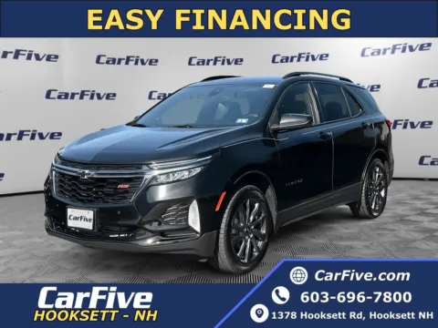 Black 2022 Chevrolet Equinox RS for sale in Hooksett, NH
