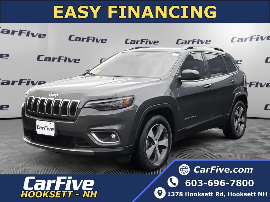 Gray 2019 Jeep Cherokee Limited for sale in Hooksett, NH