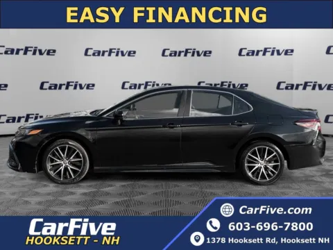 Photos of 2021 Toyota Camry SE for sale in Hooksett, NH at CarFive Hooksett, NH