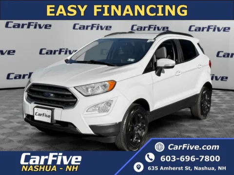 White 2019 Ford EcoSport SE for sale in Hooksett, NH