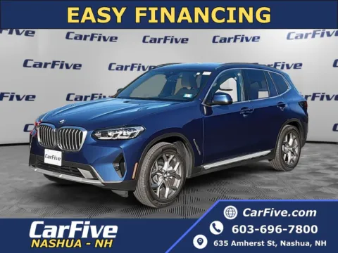 Blue 2022 BMW X3 xDrive30i for sale in Hooksett, NH