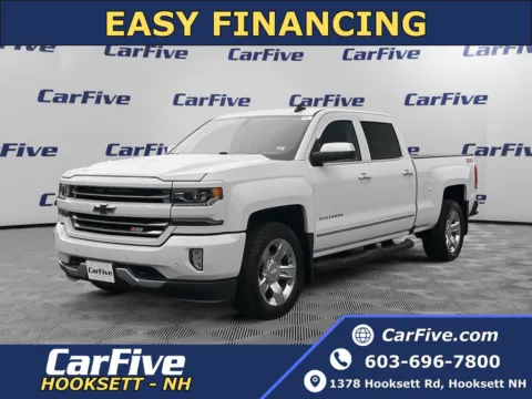 White 2017 Chevrolet Silverado 1500 LTZ for sale in Hooksett, NH