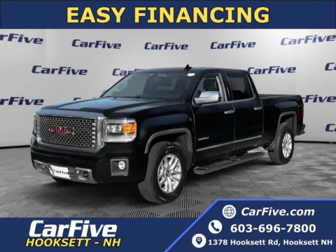 Black 2015 GMC Sierra 1500 Denali for sale in Hooksett, NH