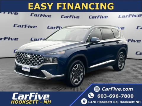 Blue 2021 Hyundai Santa Fe Limited for sale in Hooksett, NH
