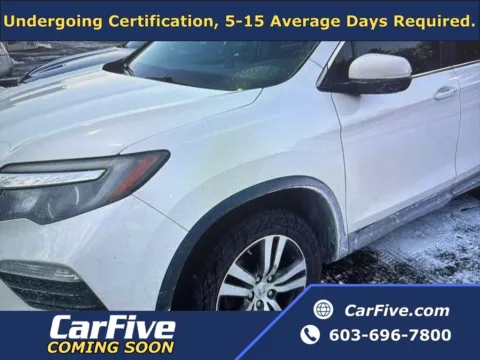 White 2017 Honda Pilot EX-L for sale in Hooksett, NH