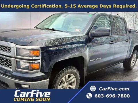 Black 2014 Chevrolet Silverado 1500 LT for sale in Hooksett, NH