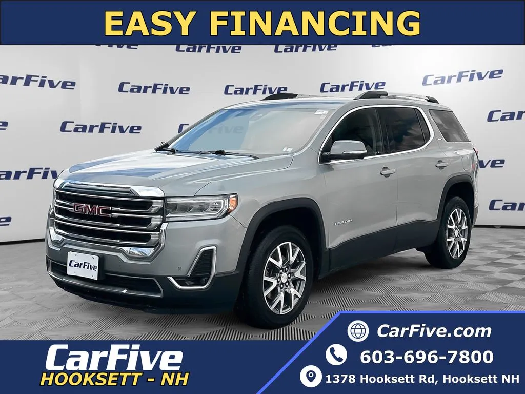 Gray 2023 GMC Acadia SLT for sale in Hooksett, NH