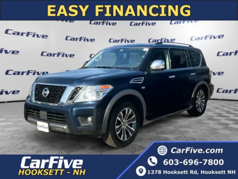 Blue 2019 Nissan Armada SL for sale in Hooksett, NH