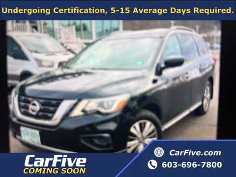 Black 2020 Nissan Pathfinder S for sale in Hooksett, NH