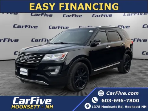 Black 2017 Ford Explorer Limited for sale in Hooksett, NH