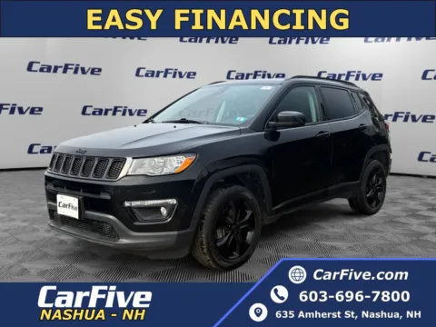 Black 2021 Jeep Compass Altitude for sale in Hooksett, NH