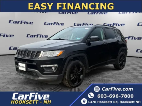 Black 2021 Jeep Compass Altitude for sale in Hooksett, NH
