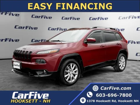Red 2018 Jeep Cherokee Latitude for sale in Hooksett, NH