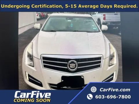 White 2013 Cadillac ATS 2.0L Turbo Performance for sale in Hooksett, NH