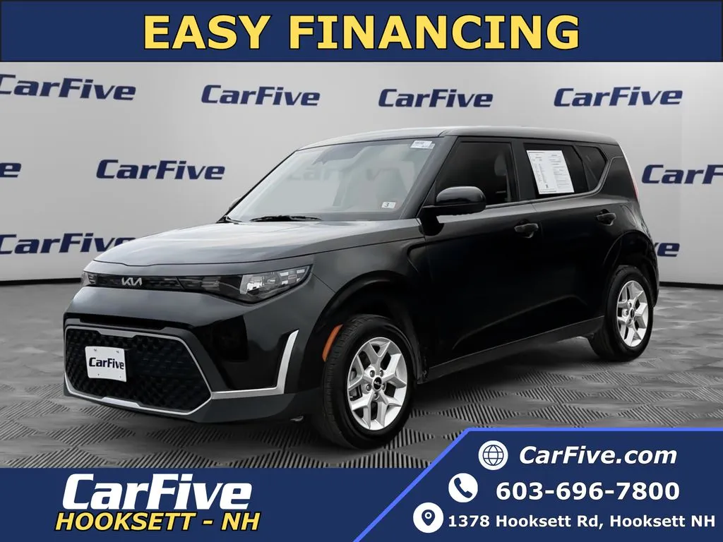 Black 2023 Kia Soul LX for sale in Hooksett, NH