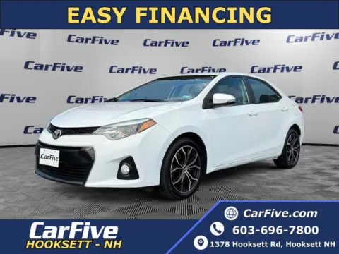 White 2015 Toyota Corolla S for sale in Hooksett, NH