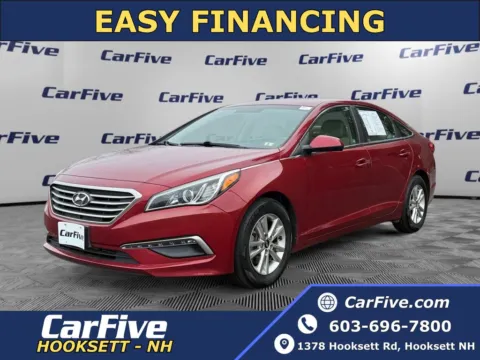 Red 2015 Hyundai Sonata SE for sale in Hooksett, NH