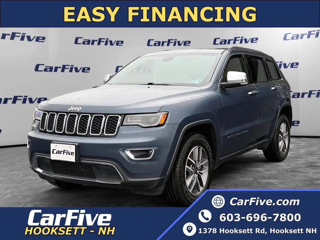 Blue 2021 Jeep Grand Cherokee Limited for sale in Hooksett, NH