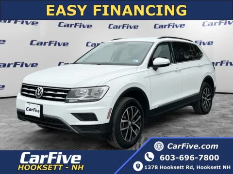 White 2021 Volkswagen Tiguan 2.0T SE for sale in Hooksett, NH