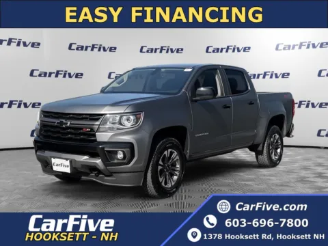 Gray 2021 Chevrolet Colorado Z71 for sale in Hooksett, NH
