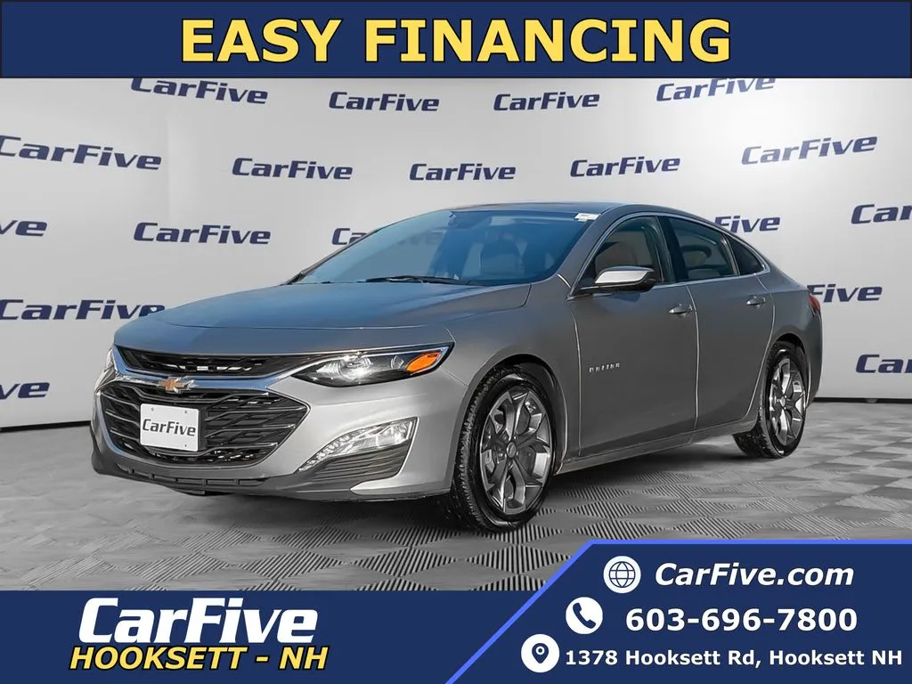 Gray 2023 Chevrolet Malibu LT for sale in Hooksett, NH
