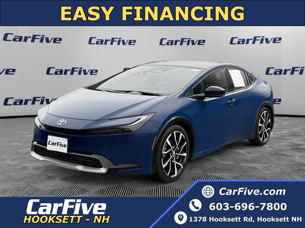Blue 2024 Toyota Prius Prime XSE Premium for sale in Hooksett, NH