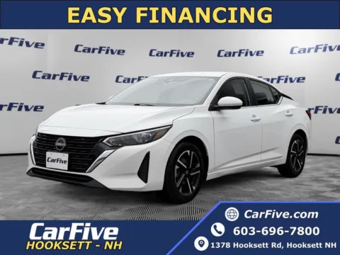 White 2024 Nissan Sentra SV for sale in Hooksett, NH