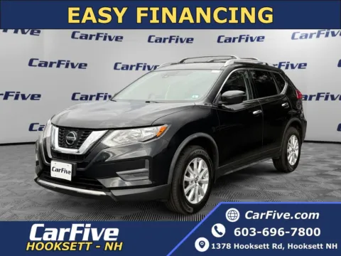 Black 2019 Nissan Rogue SV for sale in Hooksett, NH