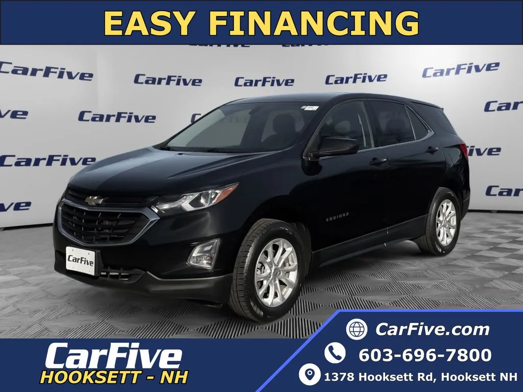 Black 2019 Chevrolet Equinox LT for sale in Hooksett, NH
