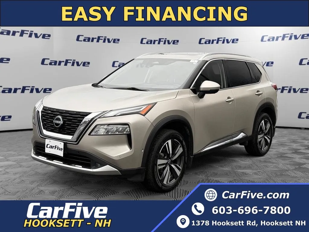 Silver 2022 Nissan Rogue Platinum for sale in Hooksett, NH