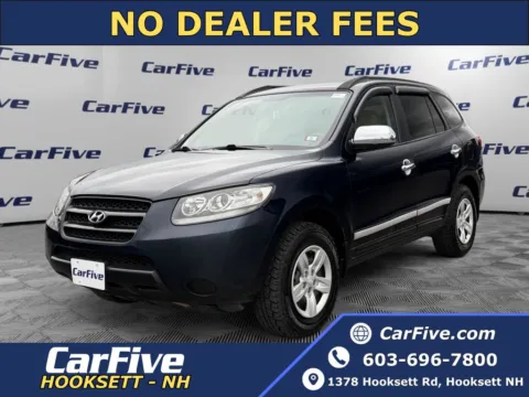 Blue 2009 Hyundai Santa Fe GLS for sale in Hooksett, NH