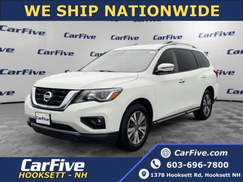 White 2017 Nissan Pathfinder SL for sale in Hooksett, NH