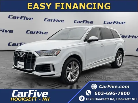 White 2023 Audi Q7 55 Premium Plus for sale in Hooksett, NH