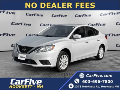 Silver 2018 Nissan Sentra SV for sale in Hooksett, NH