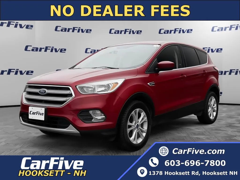 Red 2017 Ford Escape SE for sale in Hooksett, NH