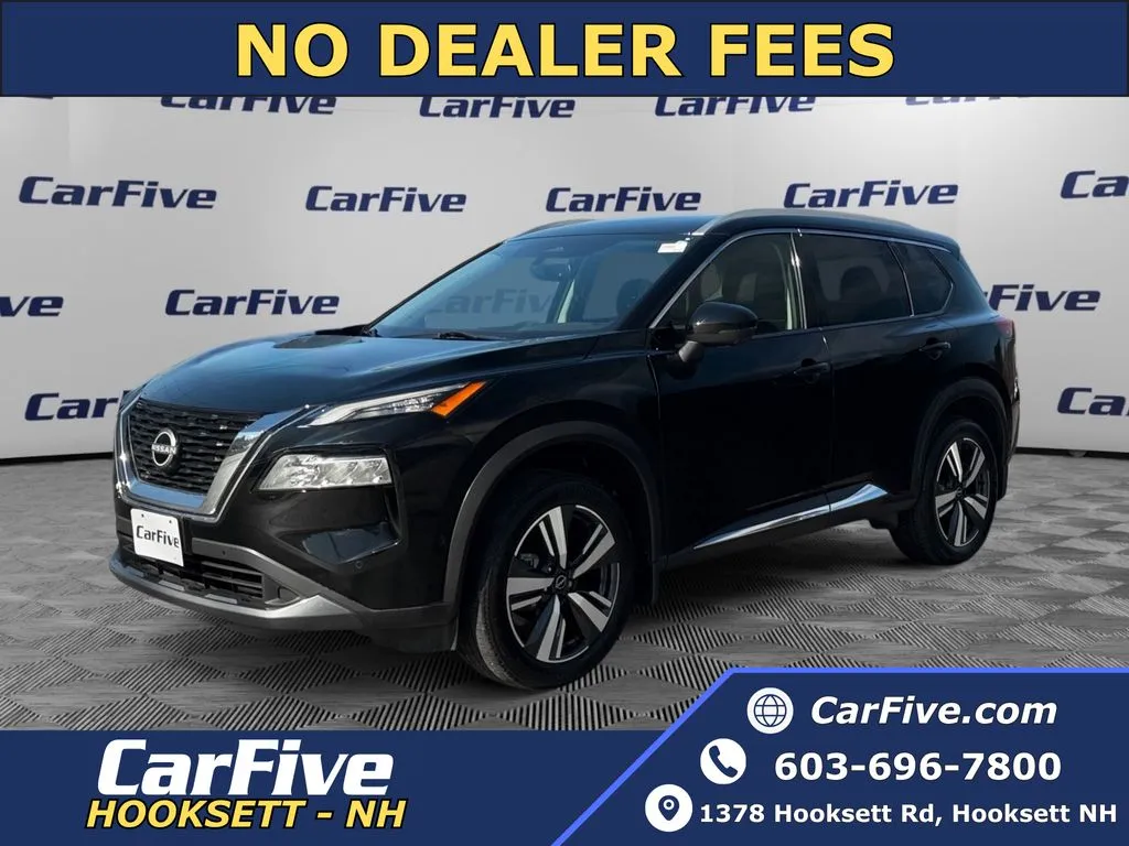 Black 2023 Nissan Rogue SL for sale in Hooksett, NH