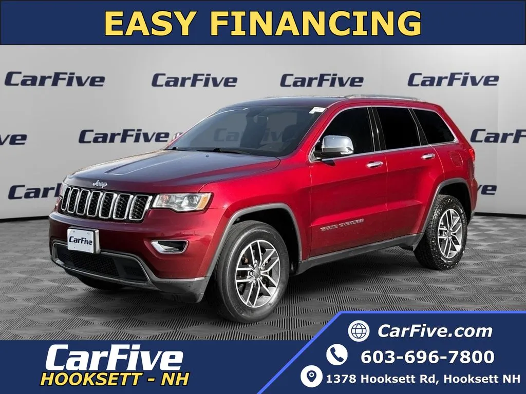 Red 2019 Jeep Grand Cherokee Limited for sale in Hooksett, NH