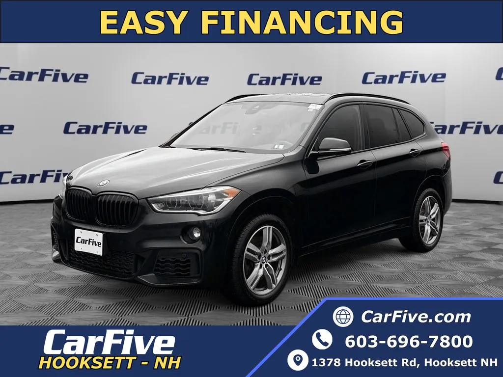 Black 2018 BMW X1 xDrive28i for sale in Hooksett, NH